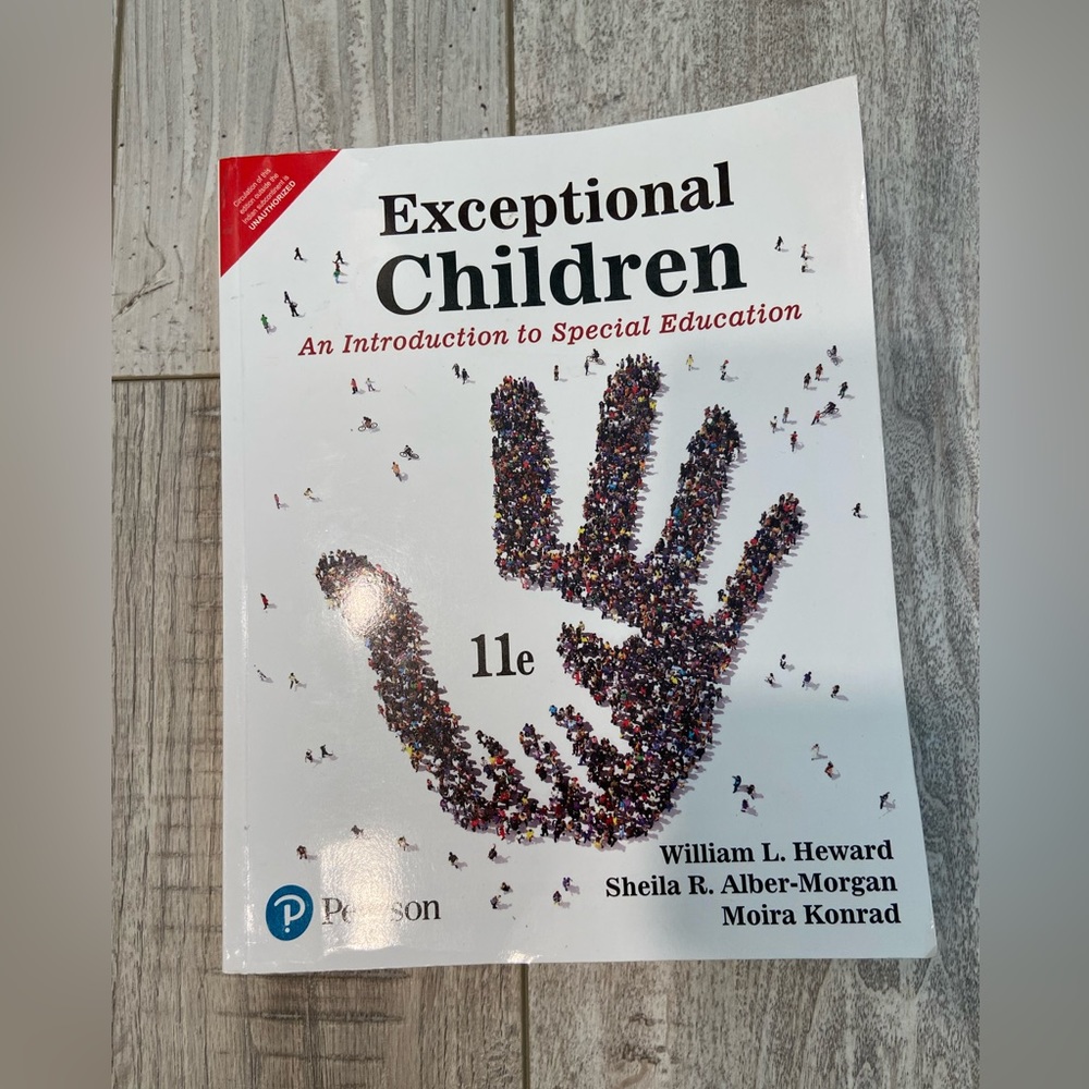 Exceptional Children College Book Pearson Special Education Early Childhood 11th